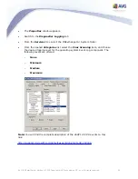 Предварительный просмотр 30 страницы AVG 8.5 EMAIL SERVER EDITION - V 85.4 User Manual
