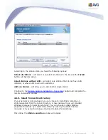 Предварительный просмотр 58 страницы AVG 8.5 INTERNET SECURITY NETWORK EDITION - V 85.2 User Manual
