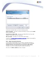 Предварительный просмотр 88 страницы AVG 8.5 INTERNET SECURITY NETWORK EDITION - V 85.2 User Manual