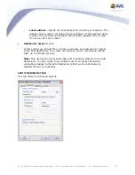 Предварительный просмотр 174 страницы AVG 8.5 INTERNET SECURITY NETWORK EDITION - V 85.2 User Manual