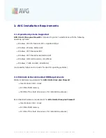 Preview for 8 page of AVG 9 ANTI-VIRUS PLUS FIREWALL User Manual