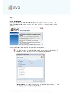 Preview for 65 page of AVG 9 ANTI-VIRUS PLUS FIREWALL User Manual