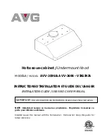 AVG AVV-309S Installation Manual предпросмотр