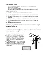 Preview for 17 page of AVG CAROLINA AVC-306CS Installation Manual / Use And Care Manual