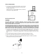 Preview for 18 page of AVG CAROLINA AVC-306CS Installation Manual / Use And Care Manual