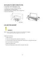 Preview for 23 page of AVG DAKOTA-AVD-306PSB Installation Manual / Use And Care Manual