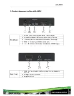 Предварительный просмотр 6 страницы AVGear AVG-HDE2 User Manual