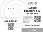 AVI-8 Hawker Hunter Duke Instruction Manual preview