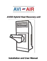 AVI-AIR AVI35 Installation And User Manual preview