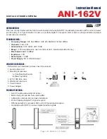 AVI-AV ANI-162V Instruction Manual preview