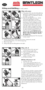 Предварительный просмотр 15 страницы Avia Bantleon 125 User Manual