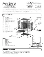 Avian Adventures Mediana Assembly Instructions preview