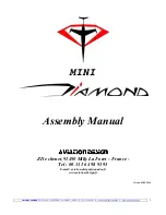 Aviation Design Mini Diamond Assembly Manual предпросмотр