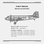 Aviator DOUGLAS DC-3 Manual preview