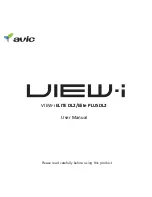 Avic VIEW-i Elite DL2 User Manual preview