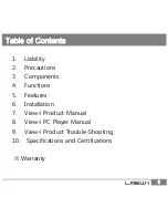 Preview for 2 page of Avic VIEW-i Gold User Manual