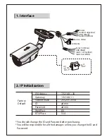 Preview for 4 page of Avico AVIP-HDT4130V User Manual