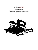 Avid CNC Benchtop PRO Assembly Instructions Manual preview