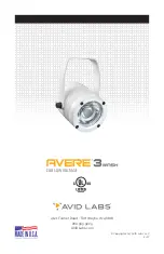 Preview for 16 page of AVID LABS AVERE 3 Wash Manual