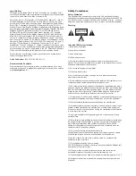 Предварительный просмотр 2 страницы Avid Technology 9320-62787-00 User Manual
