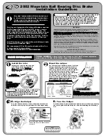 Avid Technology AVID DISC BRAKES Installation Manuallines preview