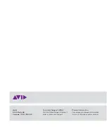 Preview for 49 page of Avid Technology Fast Track C400 User Manual