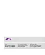 Preview for 36 page of Avid Technology HD MADI Manual