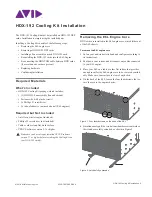 Preview for 1 page of Avid Technology HDX-192 Cooling Kit Installation Manual