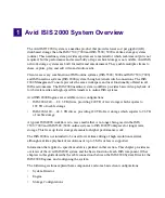 Предварительный просмотр 14 страницы Avid Technology ISIS 2000 Setup Manual