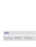 Предварительный просмотр 68 страницы Avid Technology Live Recording Manual