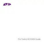 Avid Technology Pro Tools HD MADI Manual preview