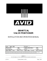 Avid Technology SMARTCAL Installation And Operation Manual preview