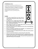 Preview for 3 page of AvidHiFi REFERENCE TWO User Manual