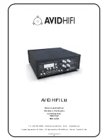 Preview for 16 page of AvidHiFi SIGSUM User Manual