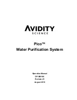 Preview for 1 page of Avidity Science Pico PICO10T2 Operation Manual