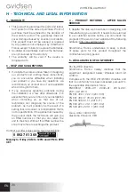 Предварительный просмотр 41 страницы Avidsen 100872 Manual