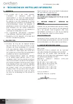 Предварительный просмотр 62 страницы Avidsen 100872 Manual