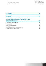 Предварительный просмотр 66 страницы Avidsen 100872 Manual