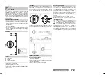 Предварительный просмотр 2 страницы Avidsen 103625 Manual