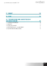 Предварительный просмотр 57 страницы Avidsen 123985 Manual