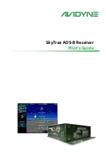 Avidyne SkyTrax 200 Pilot'S Manual предпросмотр