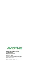 Preview for 41 page of Avidyne SkyTrax 200 Pilot'S Manual