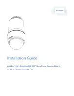 Preview for 1 page of Avigilon 1.0-H3M-DP1 Installation Manual