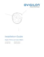 Preview for 1 page of Avigilon 3.0C-H5A-CR1-IR Installation Manual