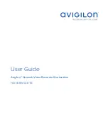 Avigilon HD-NVRWS3-8TB User Manual preview