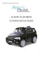 Avigo 6V BMW X5 Service Manual preview