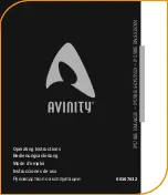 Предварительный просмотр 1 страницы Avinity ABT-632 Operating Instructions Manual