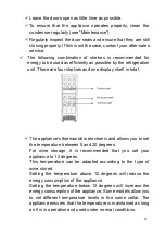 Preview for 37 page of Avintage AVU18TDZA Use Instruction