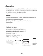 Preview for 8 page of Avio AV3233 Instruction Manual