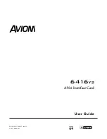 Aviom 6416YZ User Manual предпросмотр